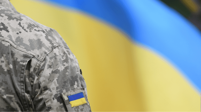 Ukrajina, válka, voják